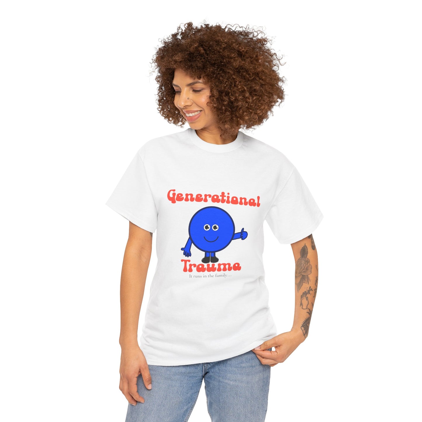 Generational Trauma Unisex Heavy Cotton Tee