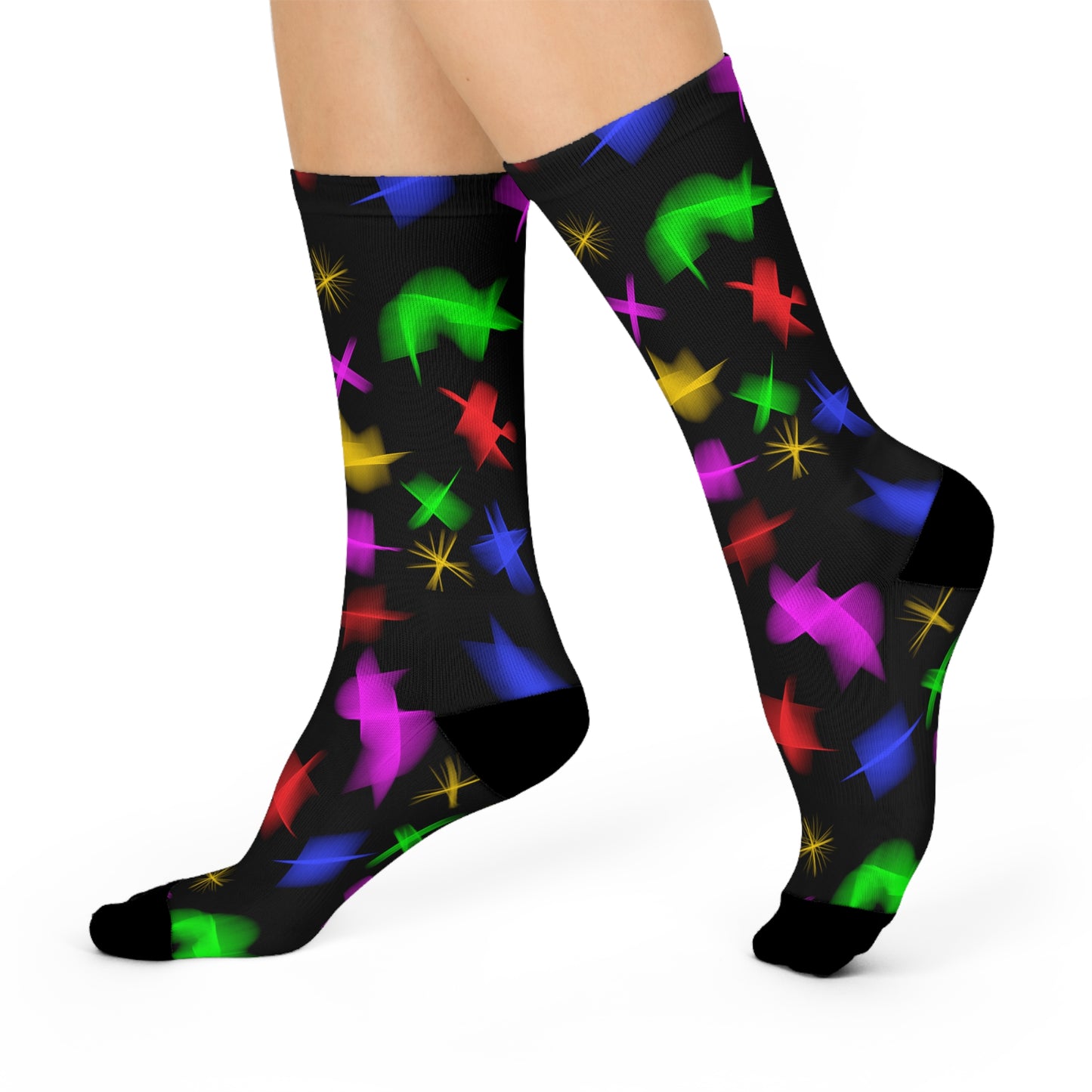 Neon Confetti Socks