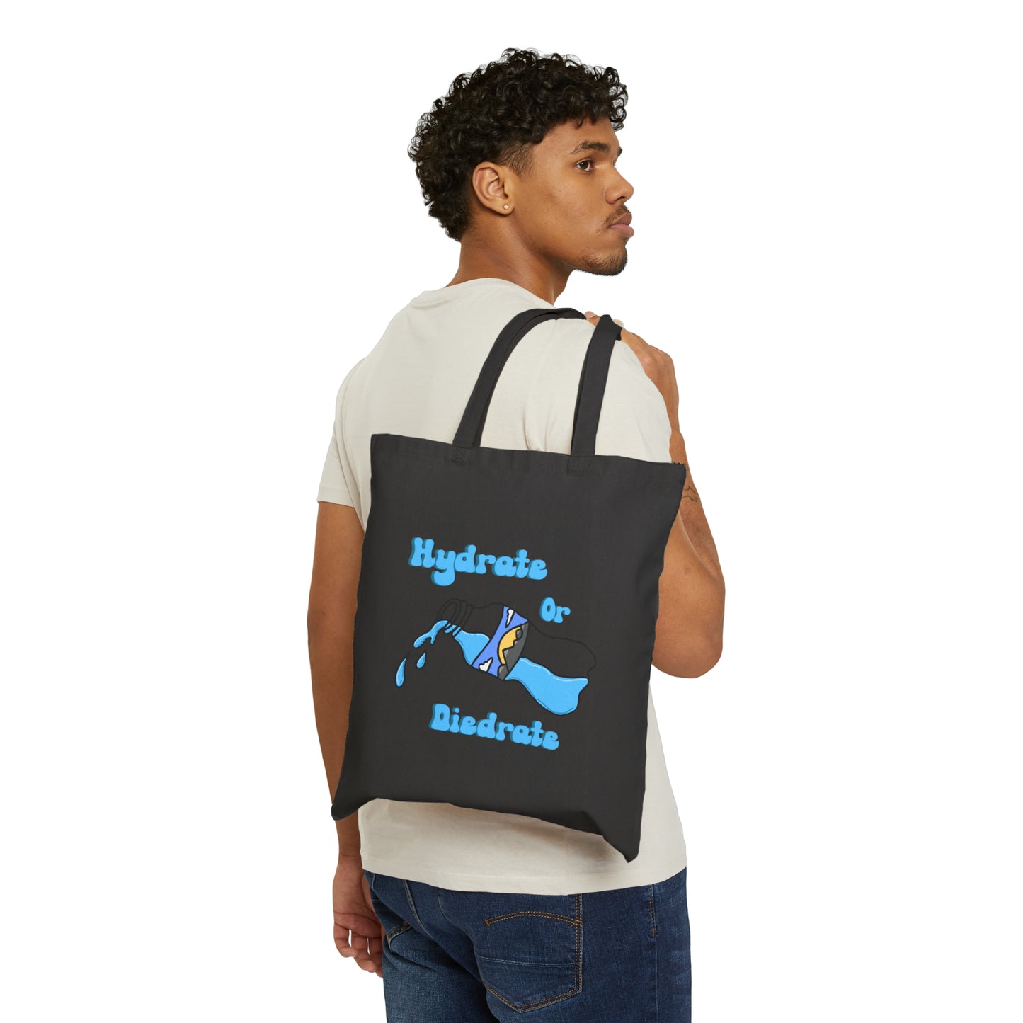 Hydrate Or Diedrate Cotton Canvas Tote Bag