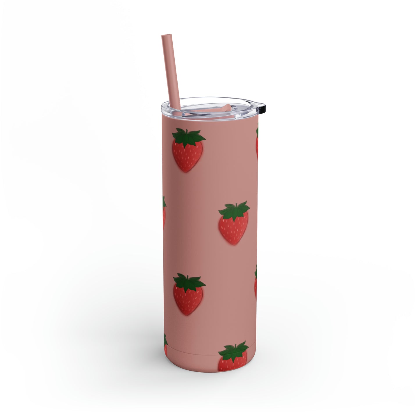 Strawberry Delight Maars Maker Skinny Matte Tumbler, 20oz