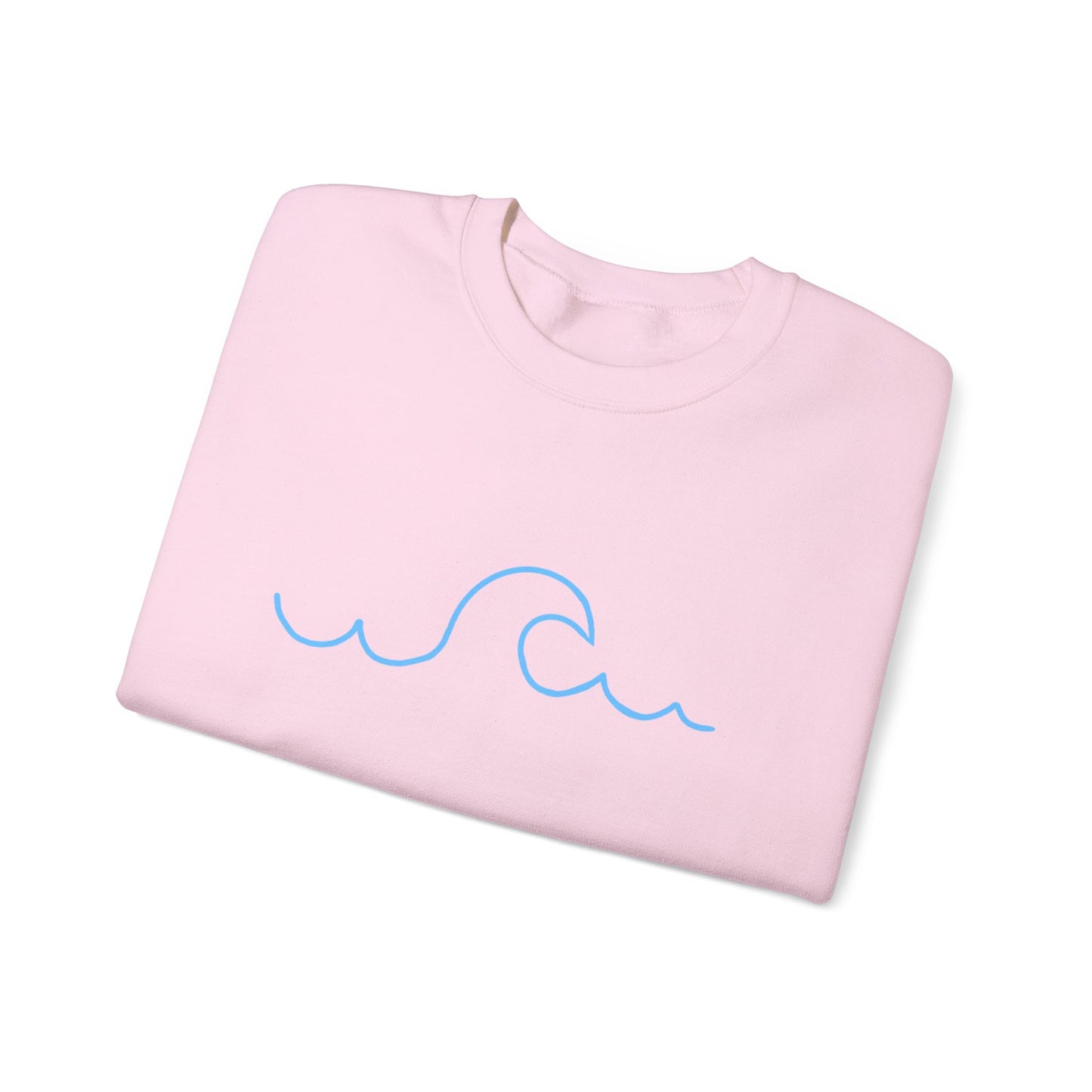 Wavy Unisex Heavy Blend™ Crewneck Sweatshirt