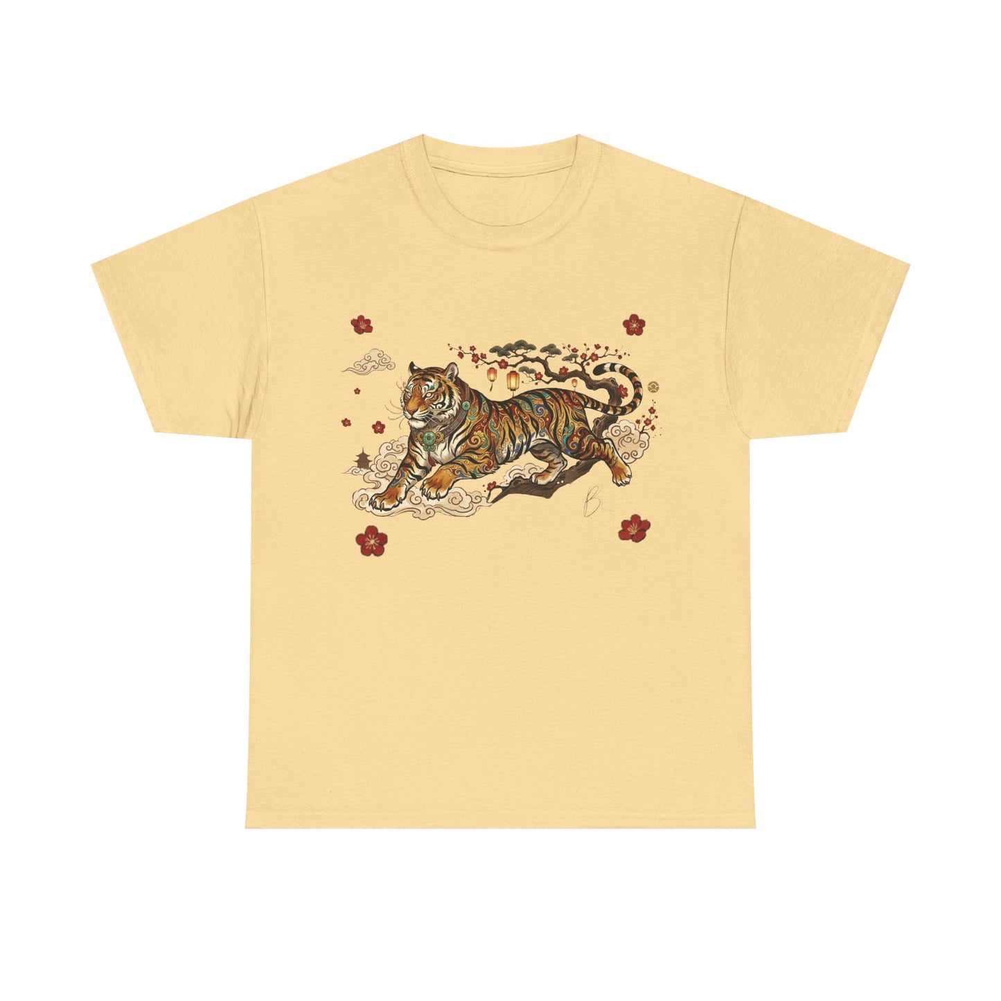 Tiger Unisex Heavy Cotton Tee