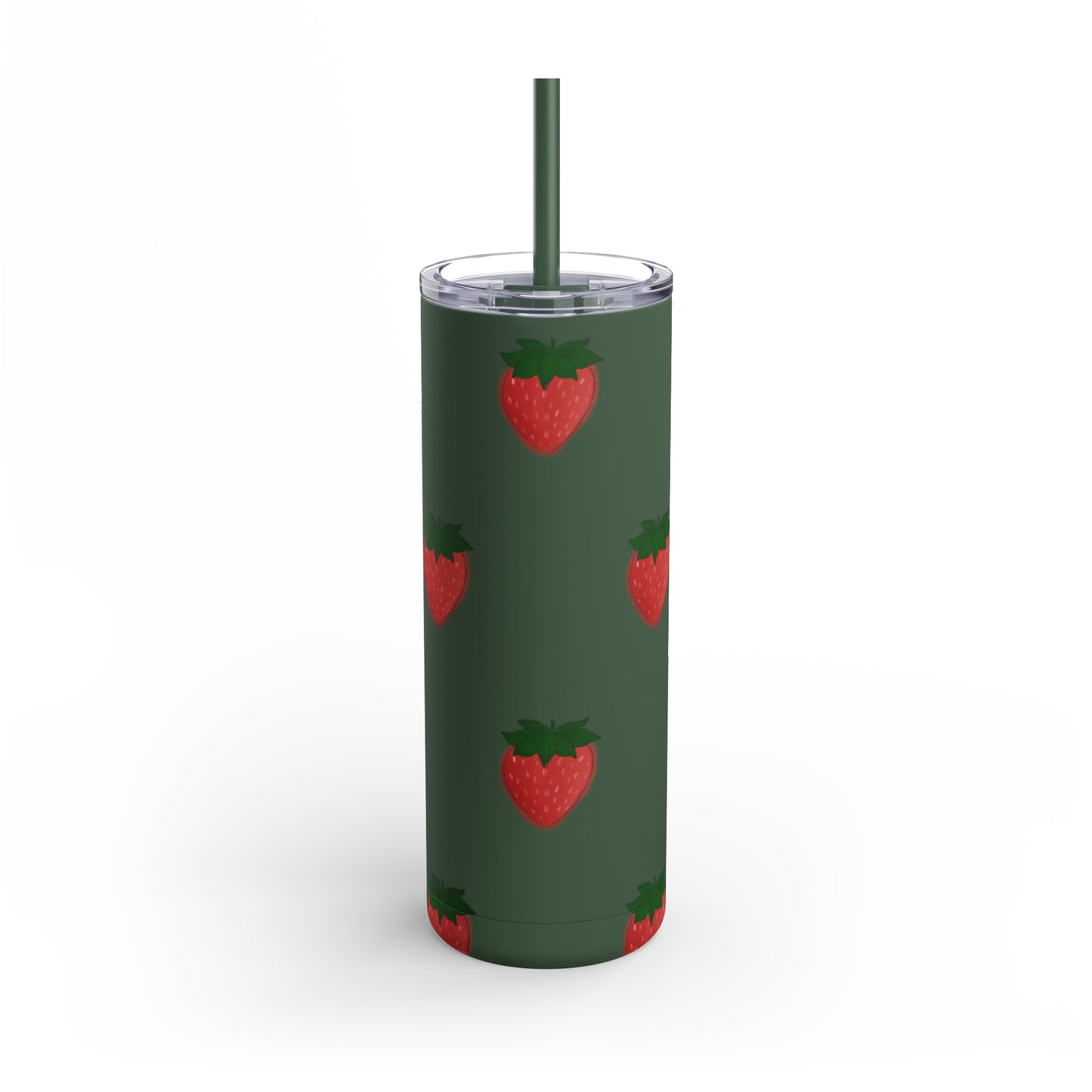 Strawberry Delight Maars Maker Skinny Matte Tumbler, 20oz