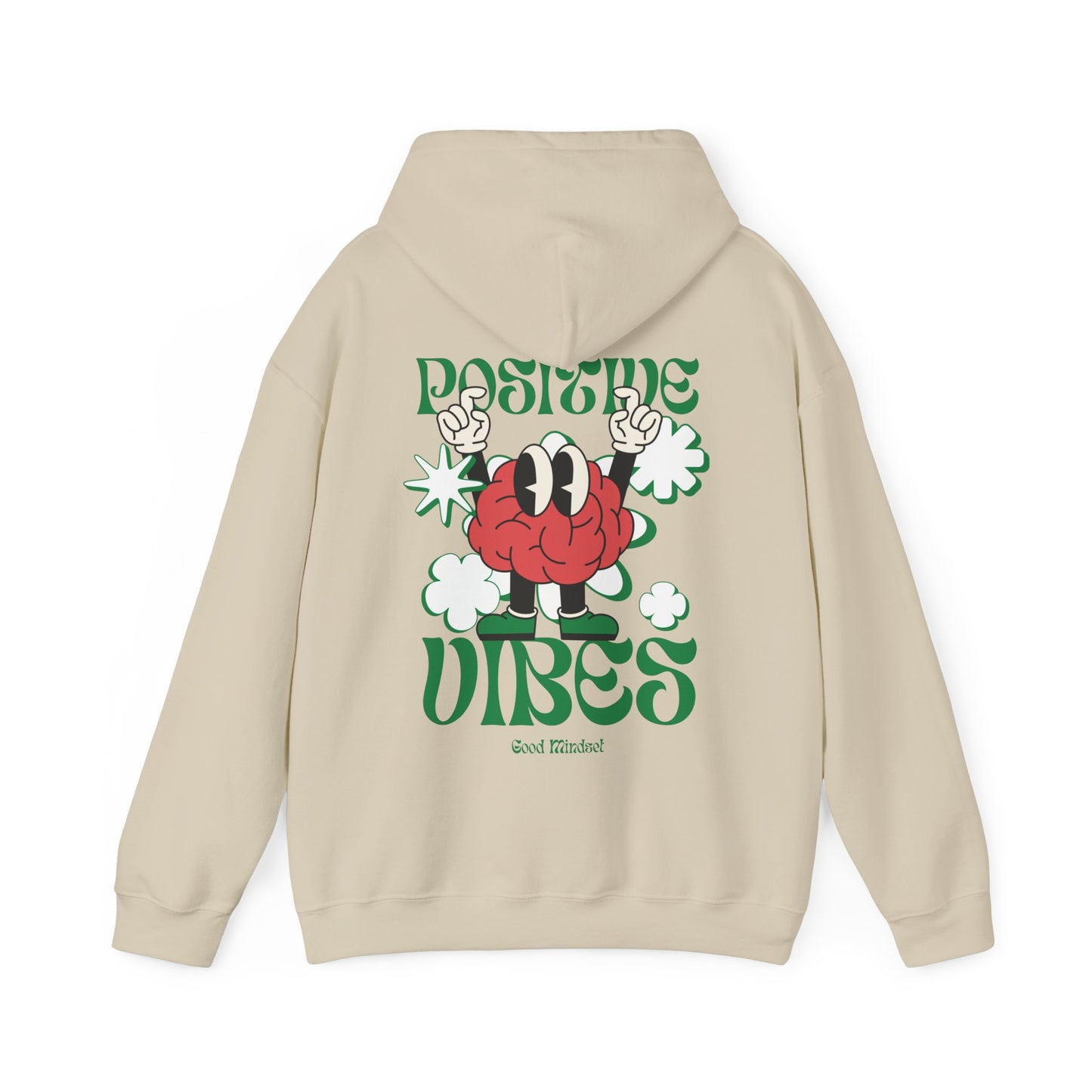 Positive Vibes Unisex Heavy Blend™ Hooded Sweatshirt