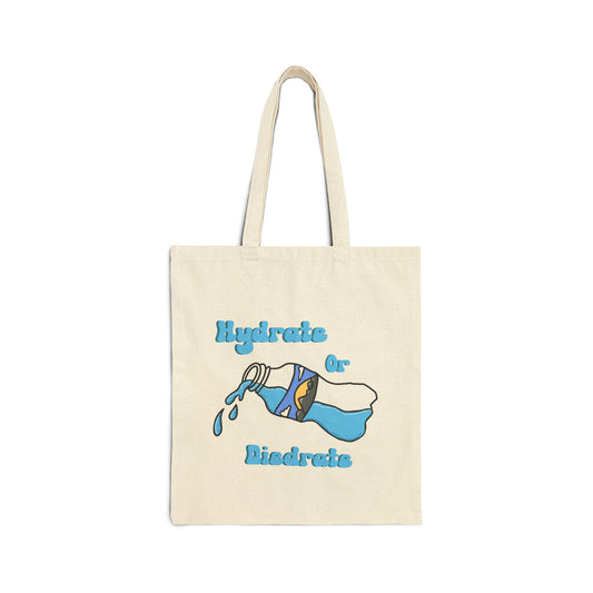 Hydrate Or Diedrate Cotton Canvas Tote Bag