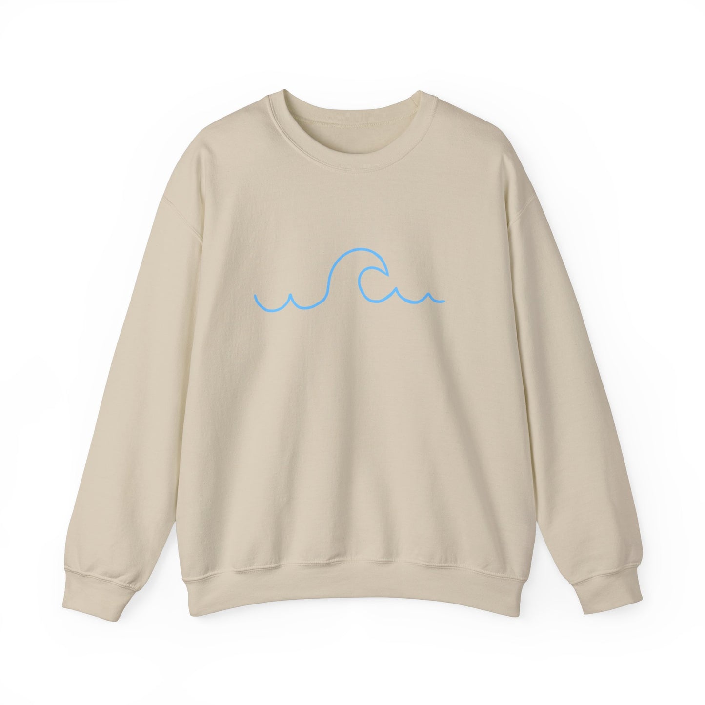 Wavy Unisex Heavy Blend™ Crewneck Sweatshirt