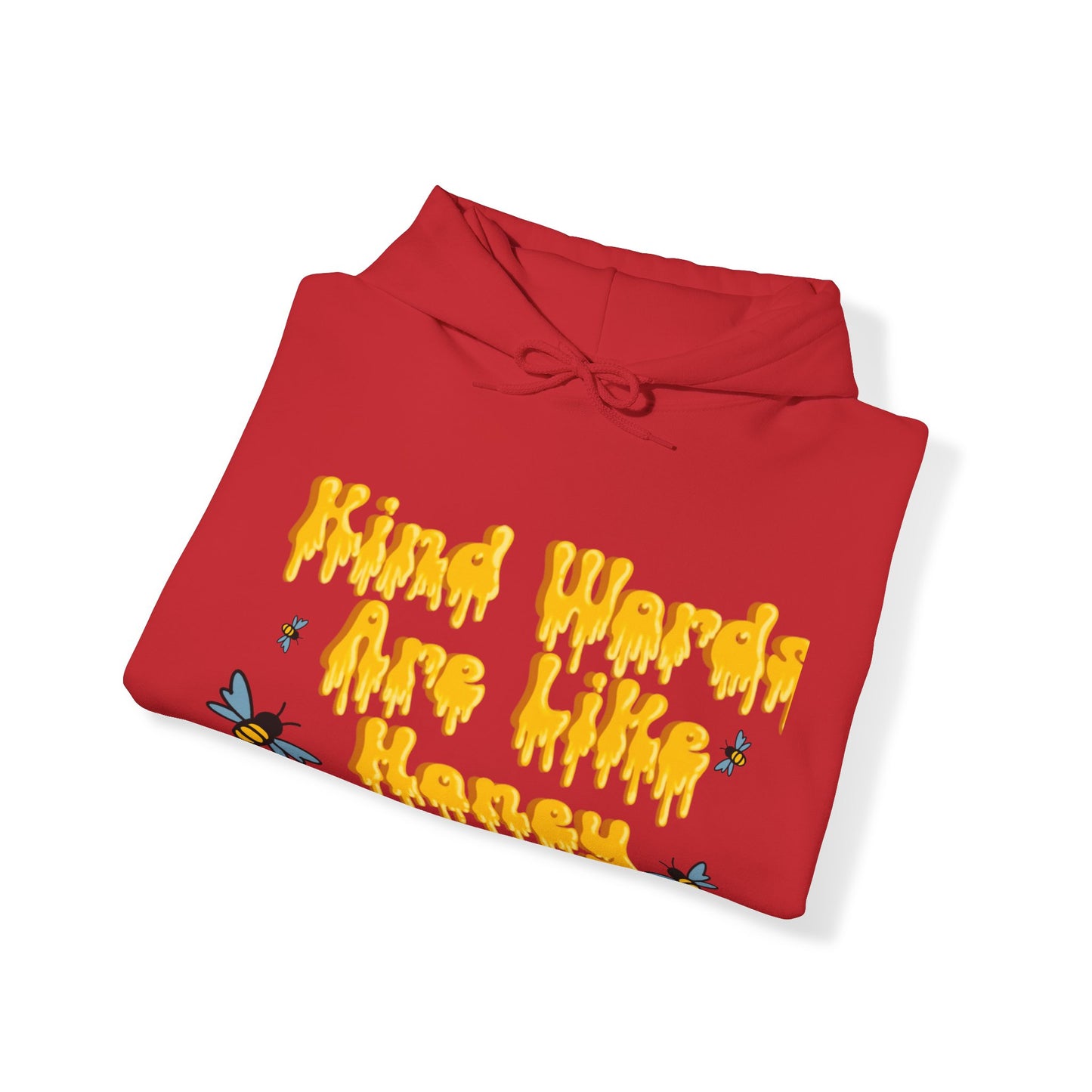 Kind Words Are Like Honey Unisex Heavy Blend™ Hooded Sweatshirt