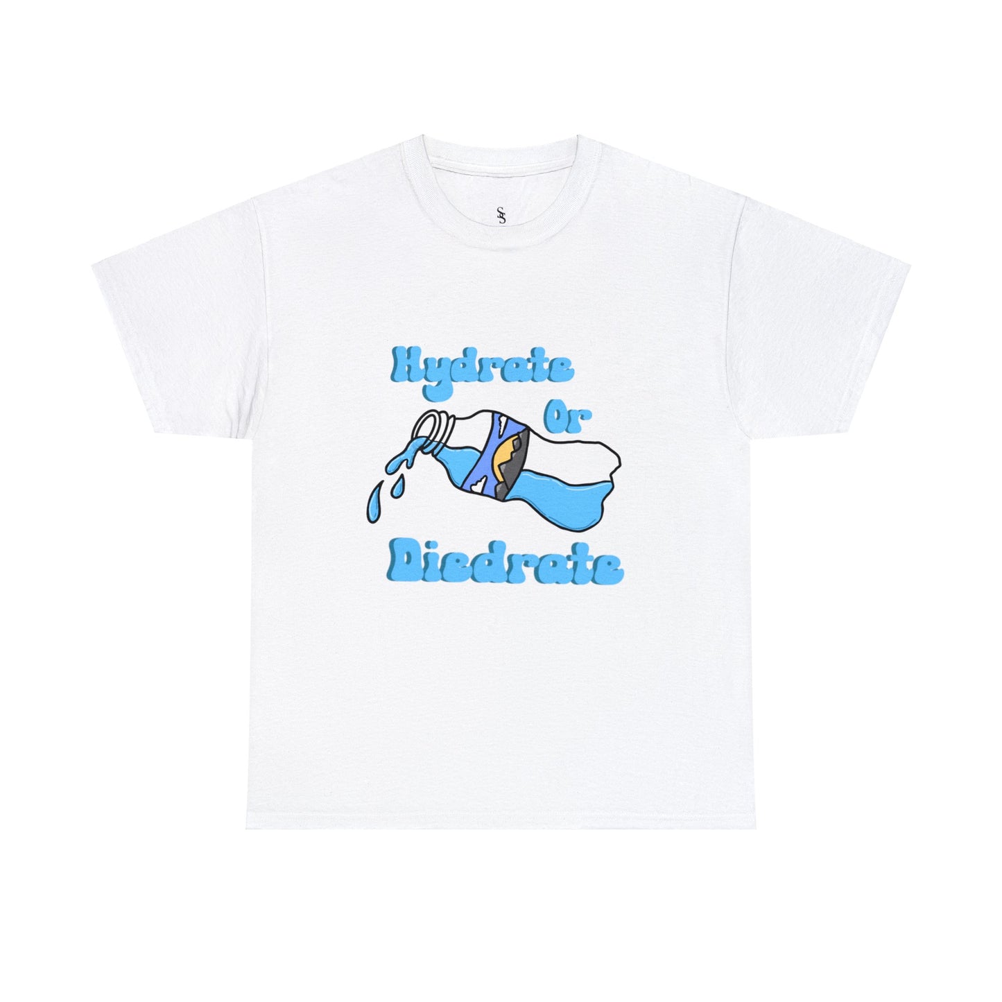 Hydrate or Diedrate Unisex Heavy Cotton Tee