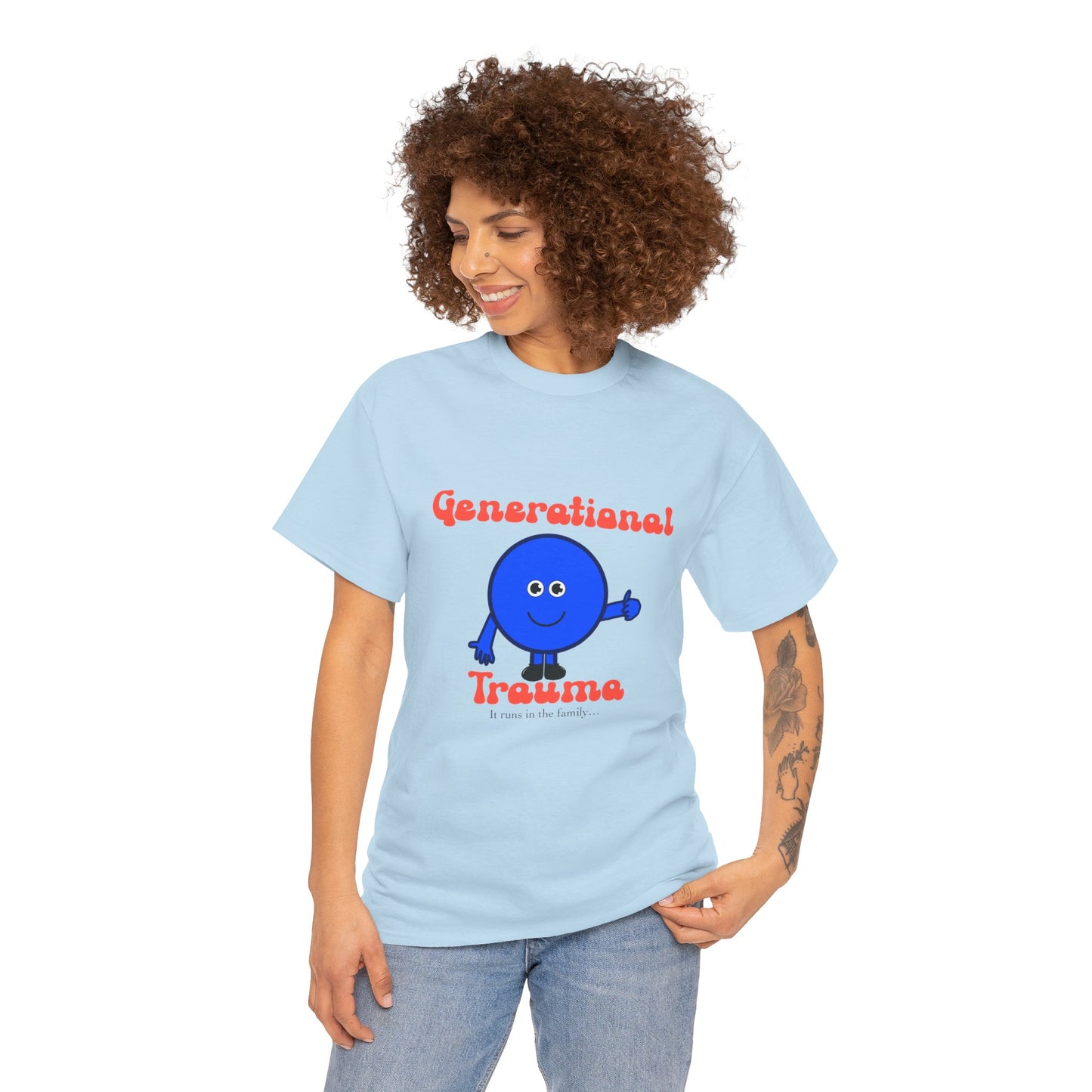 Generational Trauma Unisex Heavy Cotton Tee