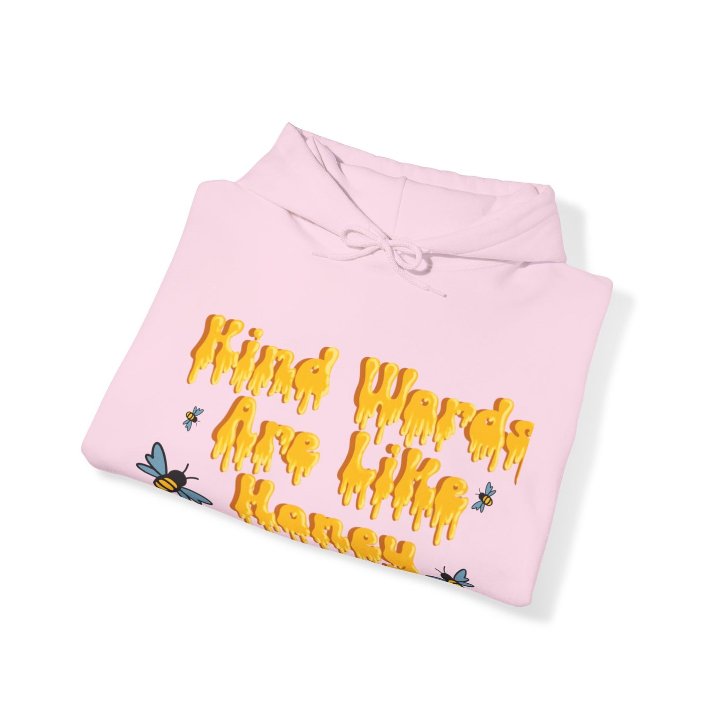 Kind Words Are Like Honey Unisex Heavy Blend™ Hooded Sweatshirt