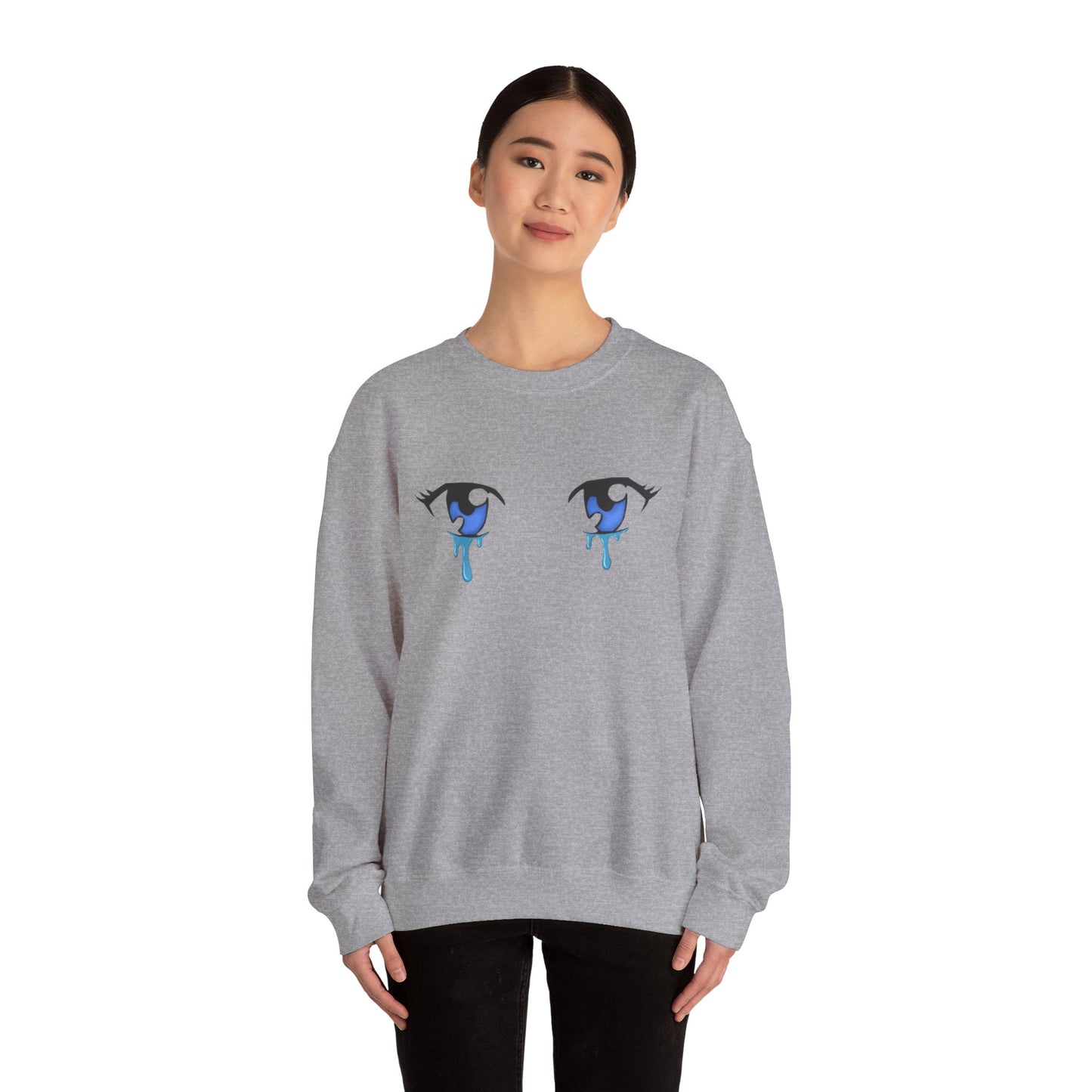 Teary Eyes Unisex Heavy Blend™ Crewneck Sweatshirt