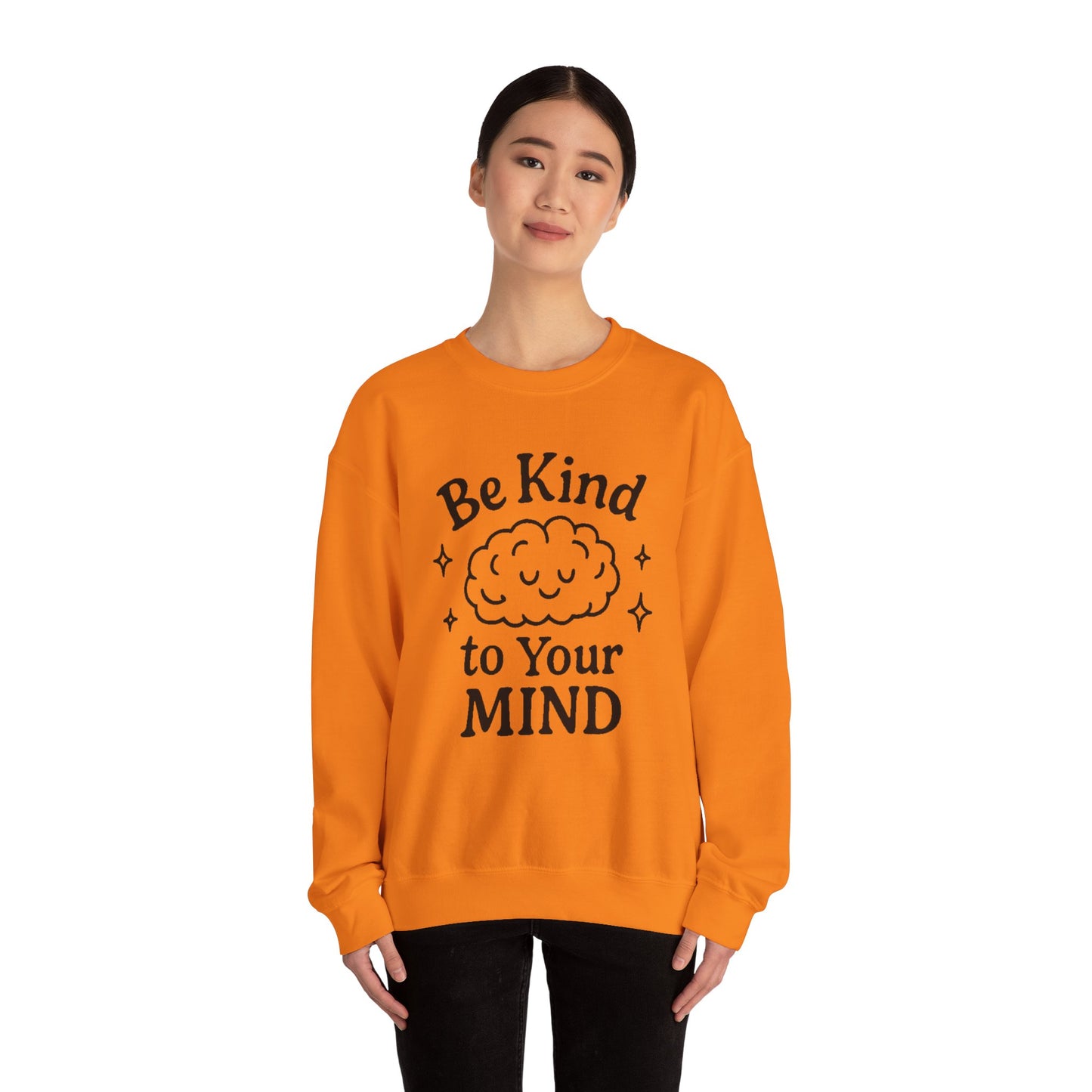 Be Kind To Your Mind Unisex Heavy Blend™ Crewneck Sweatshirt