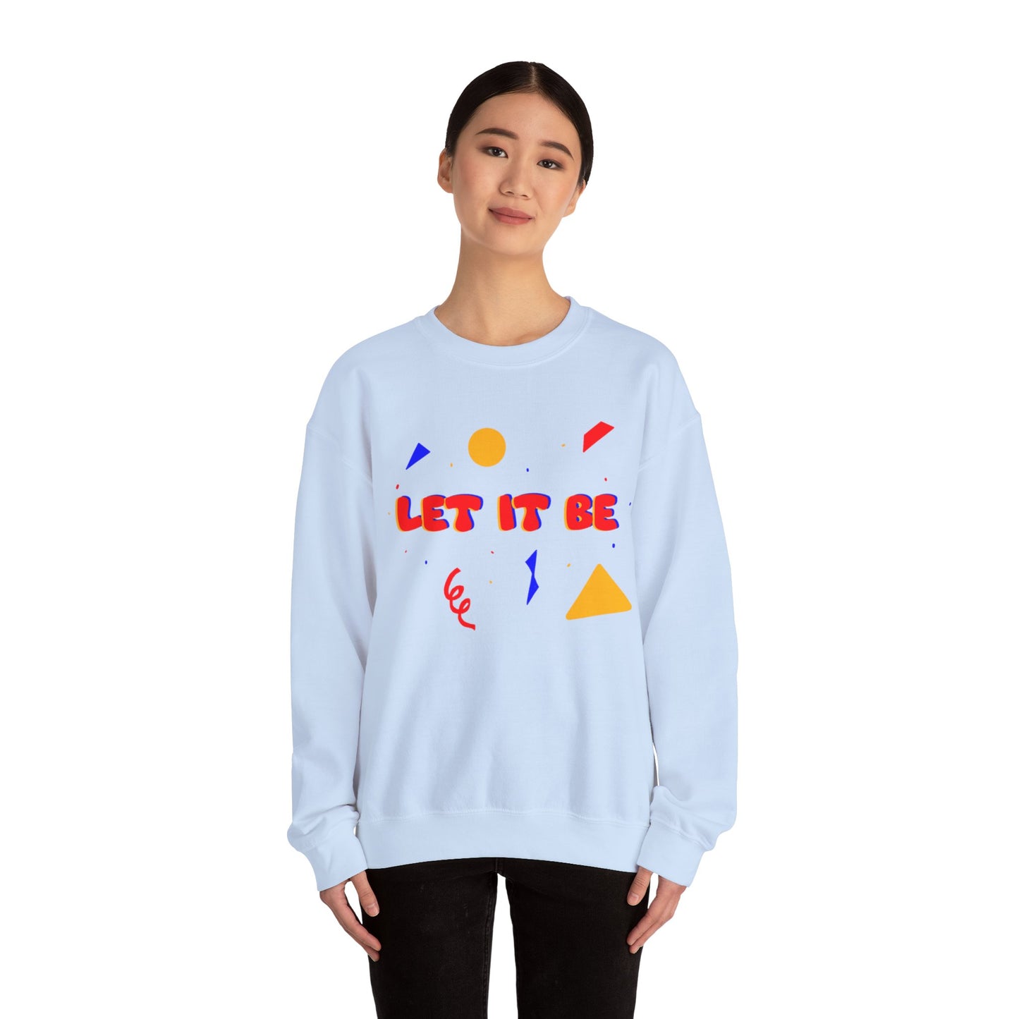 Let It Be Unisex Heavy Blend™ Crewneck Sweatshirt