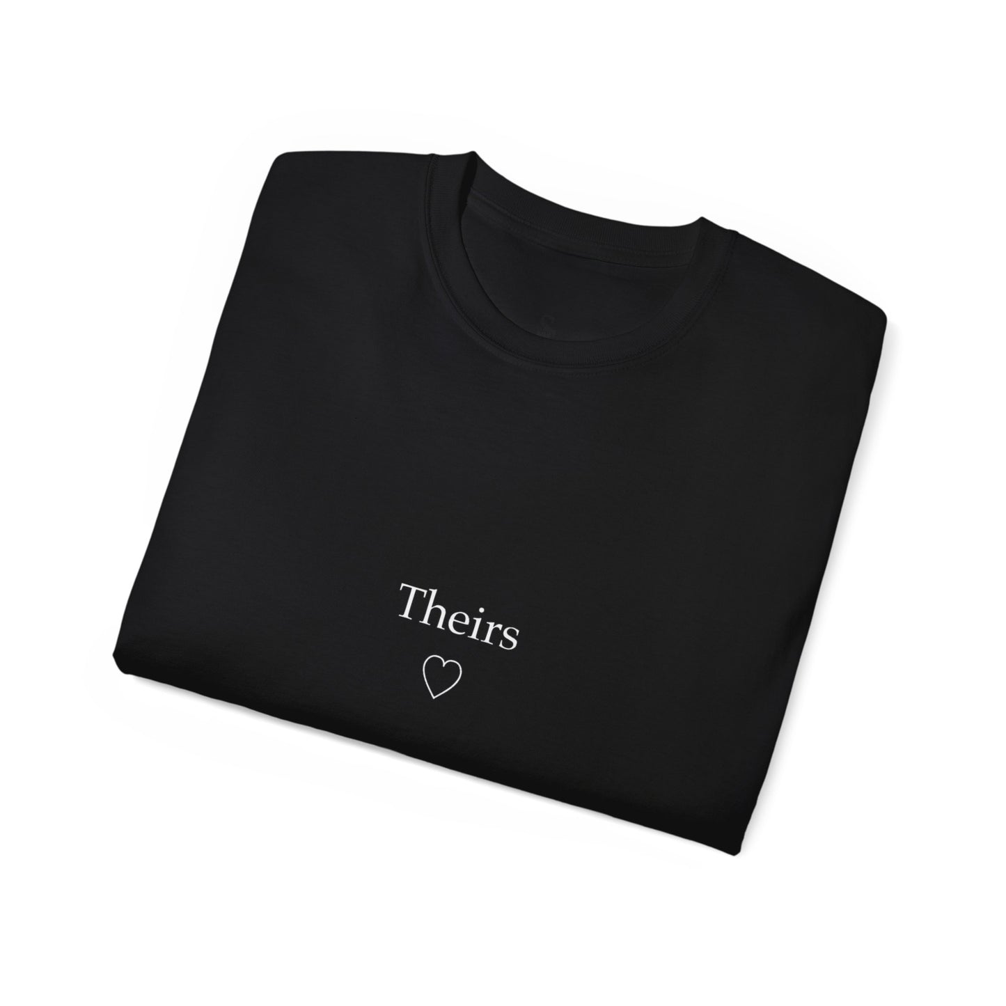 Theirs Couples Unisex Ultra Cotton Tee