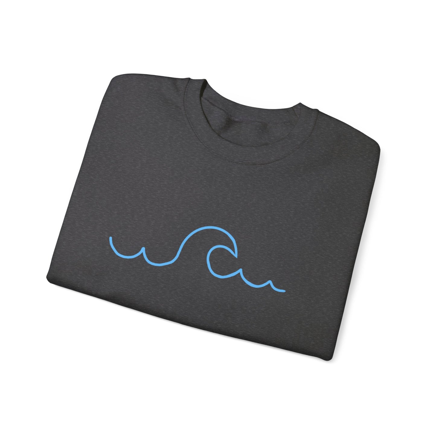 Wavy Unisex Heavy Blend™ Crewneck Sweatshirt