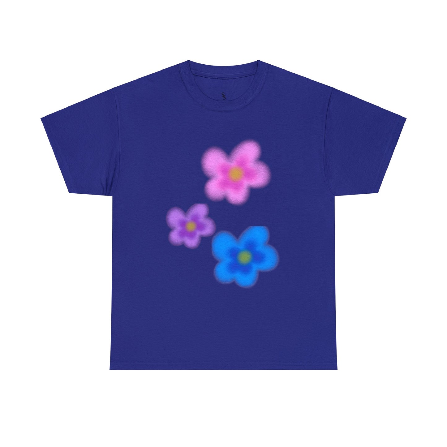 Vivid Flower Unisex Heavy Cotton Tee