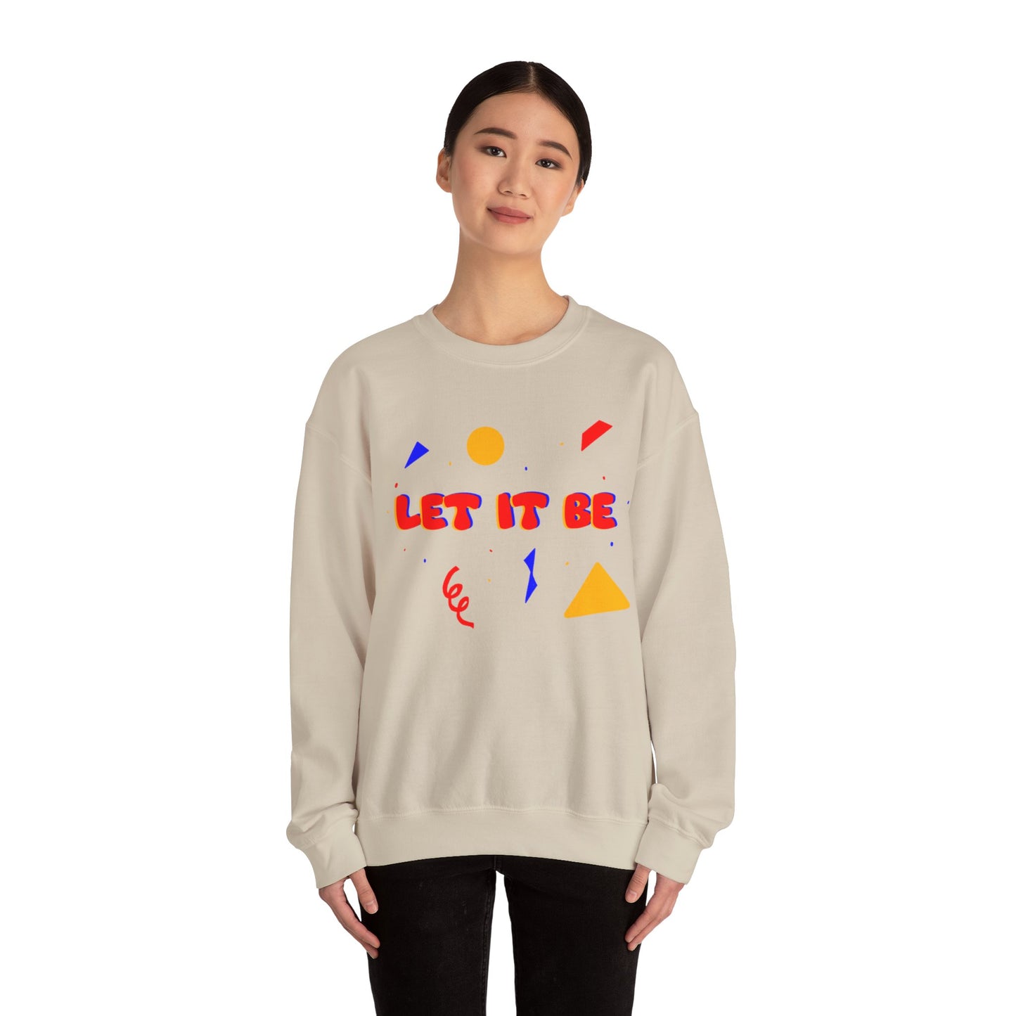 Let It Be Unisex Heavy Blend™ Crewneck Sweatshirt