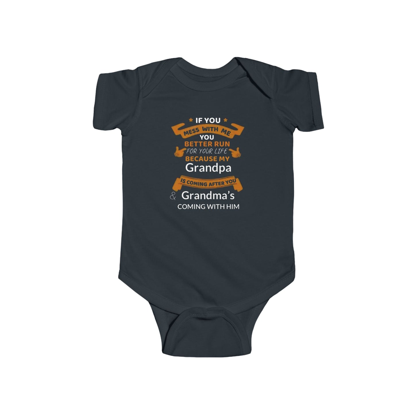 Infant Bodysuit Grandpa Grandma Baby Onesie
