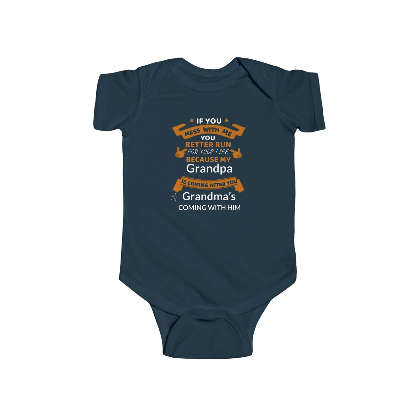 Infant Bodysuit Grandpa Grandma Baby Onesie
