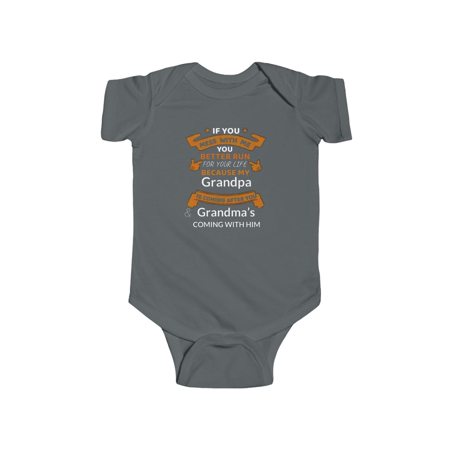 Infant Bodysuit Grandpa Grandma Baby Onesie