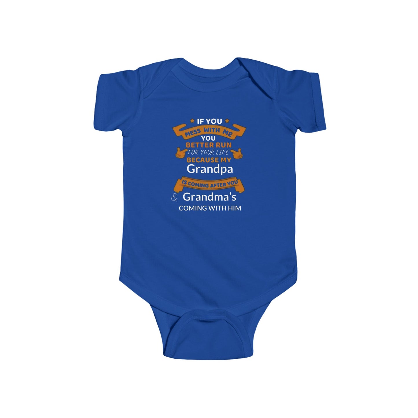 Infant Bodysuit Grandpa Grandma Baby Onesie