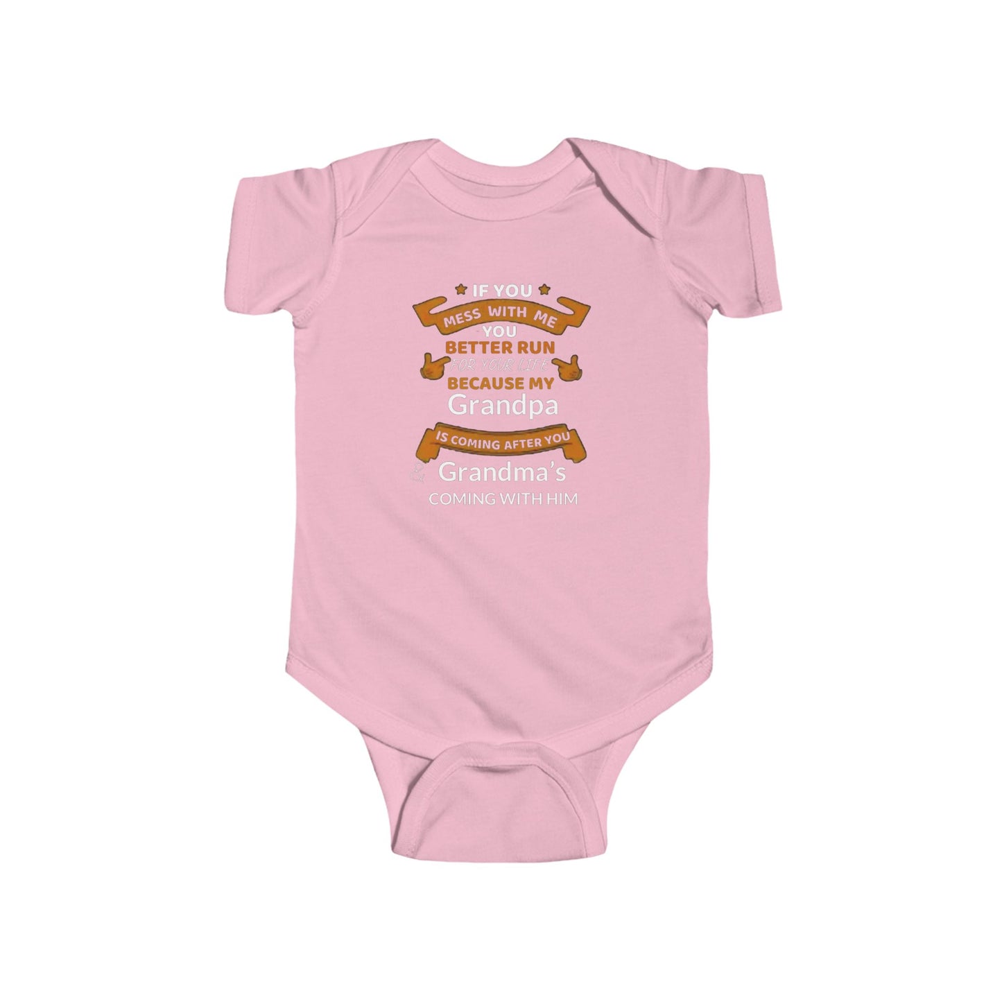Infant Bodysuit Grandpa Grandma Baby Onesie