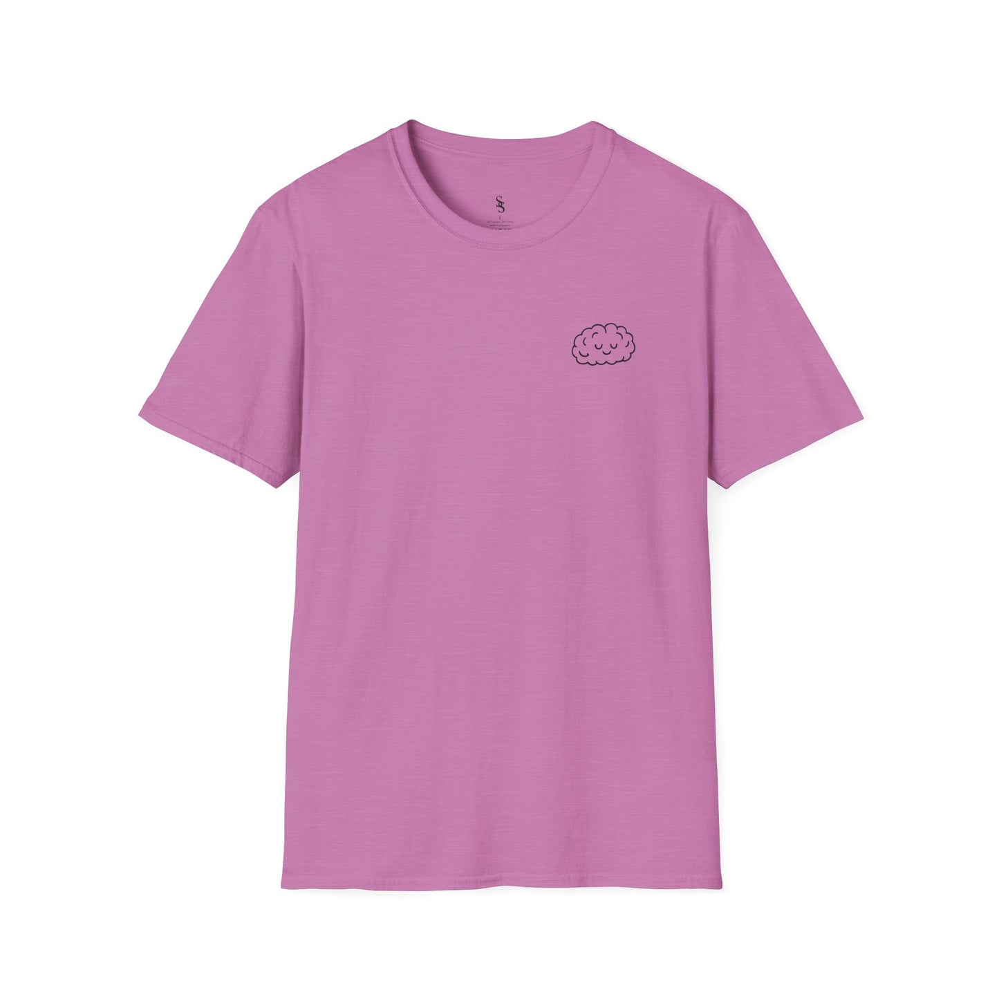 Be Kind to Your Mind Unisex Softstyle T-Shirt - Inspirational Cloud Design