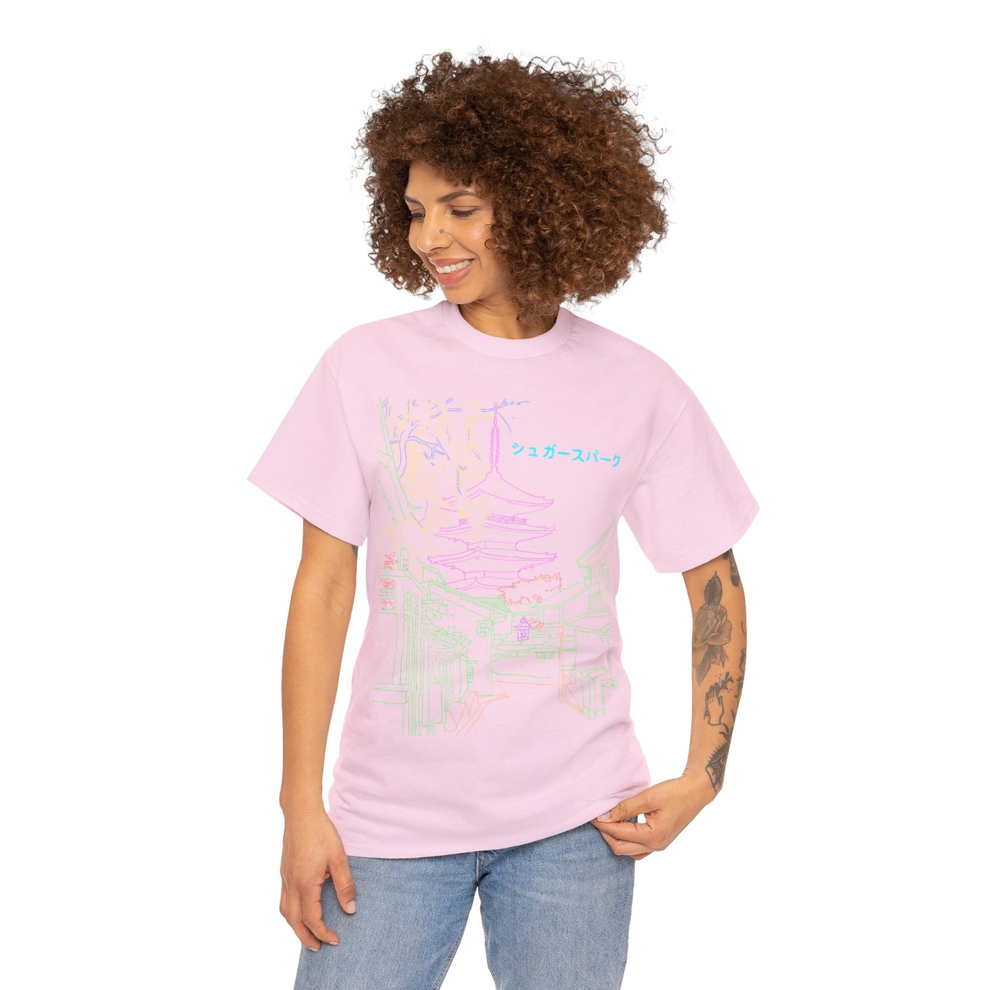 Neon City Heavy Cotton Tee