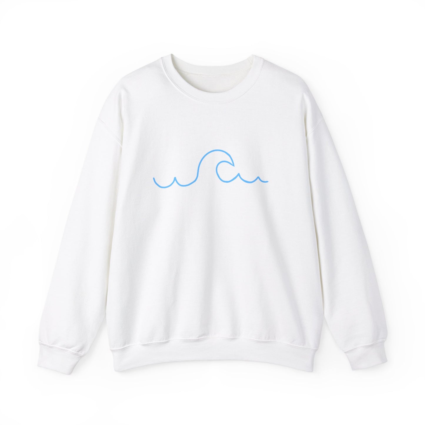 Wavy Unisex Heavy Blend™ Crewneck Sweatshirt