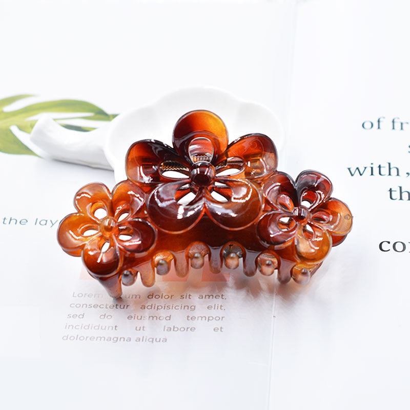 Vintage Y2k Jelly Design Claw Hair Clips