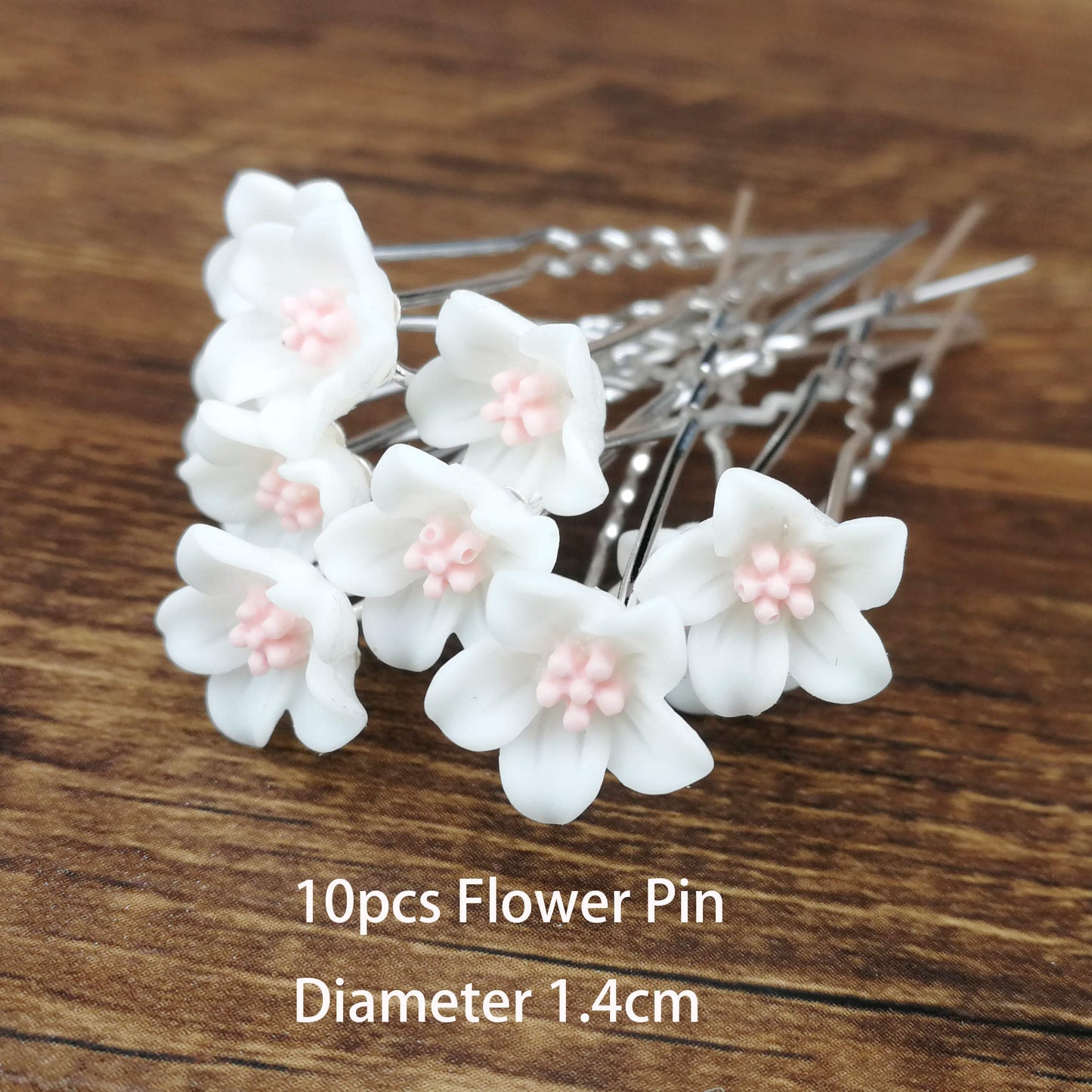 Modern Vintage Pearl/Crystal Metal Pin Hair Clip