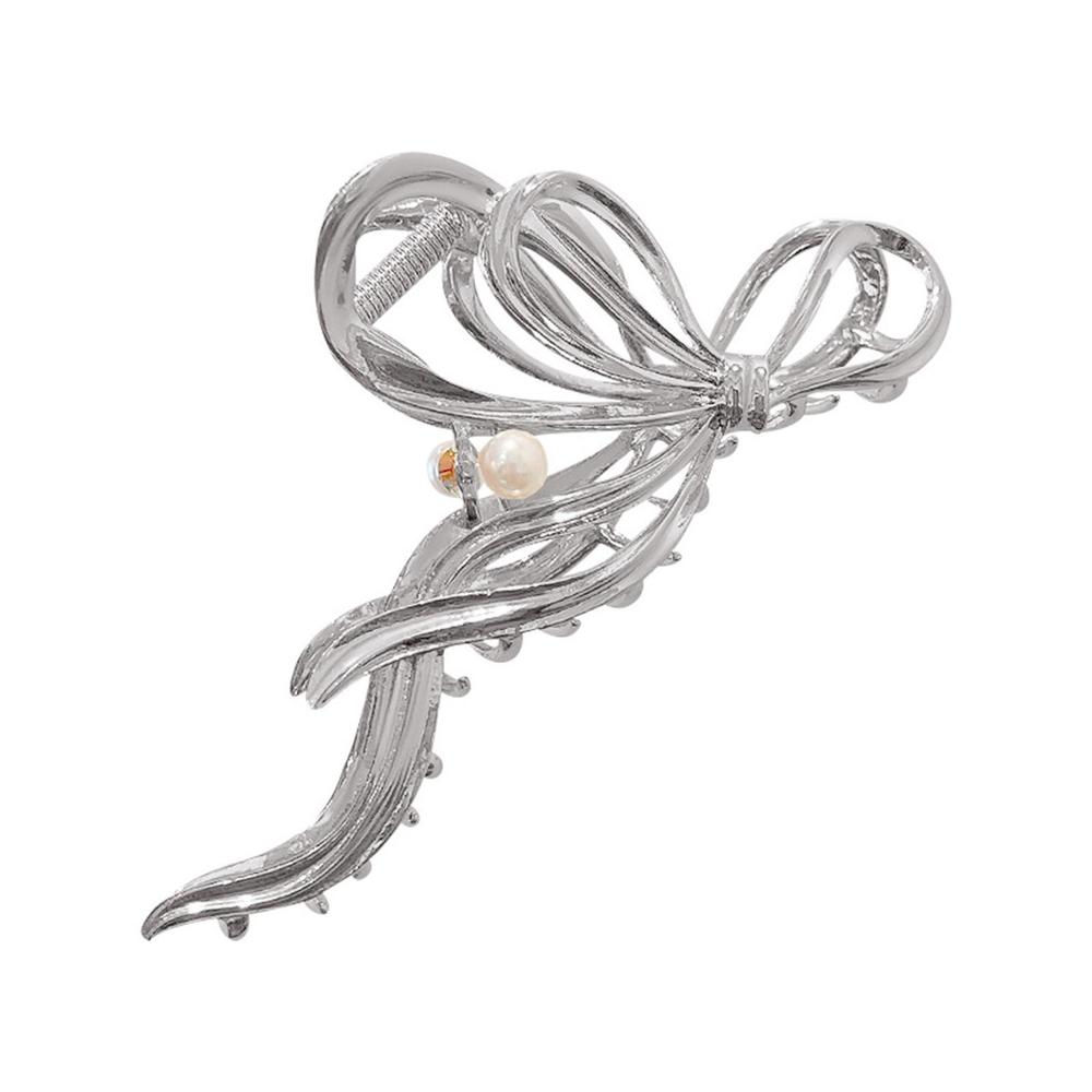 Large Modern Metal Art Hair Claw Clip