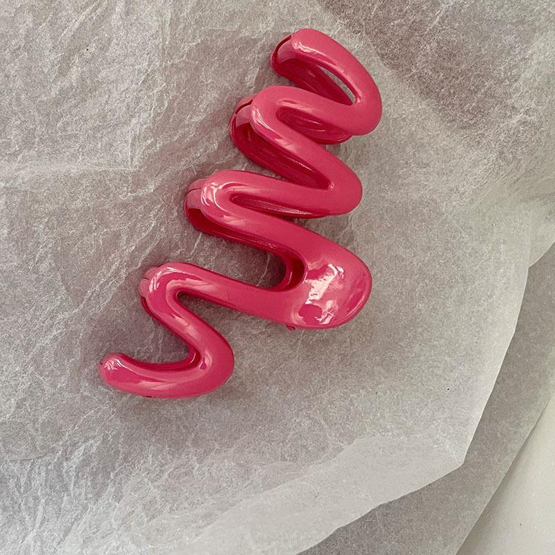 Jelly Wave Claw Hair Clip