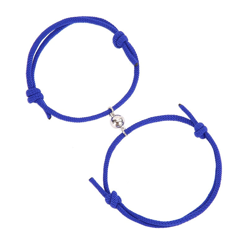 2pcs Couple Magnet Bracelets